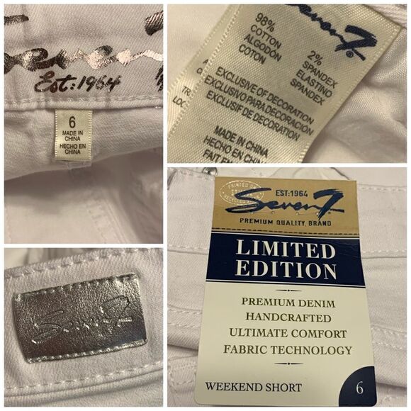 NWT Seven7 Limited Edition Weekend Shorts Sz 6 - Picture 4 of 5